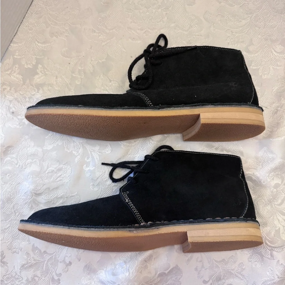 Stacy Adam’s 10.5M Black Suede‎ Desert Chukka Boot Comfort Shoe